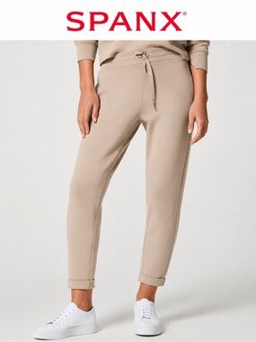 SPANX AirEssentials Fawn Beige Jogger Pants 3X